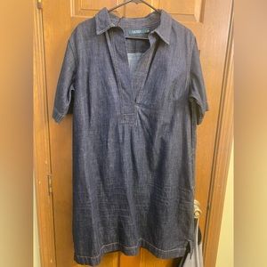 Ralph Lauren plus size denim dress